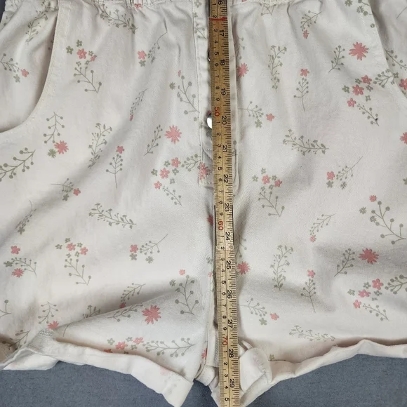 Celebrity Pink Floral Shorts Romper Juniors Medium 7-9 - Picture 11 of 12